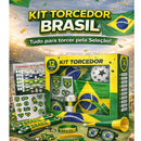 Kit Torcedor Brasil 12 Itens Copa 2026